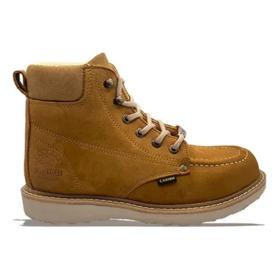 Bota Casual de Trabajo Caribu Modelo 604 – Piel Original, Cómoda y Duradera
