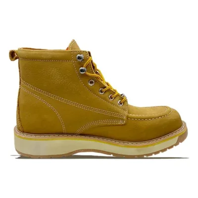 Bota De Trabajo Caribu 100% Piel Suela Doble Densidad 363e