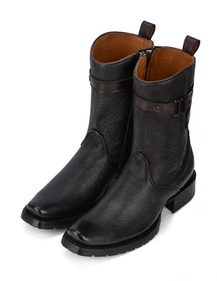 Botas Vaqueras Cuadra en Piel para Hombre