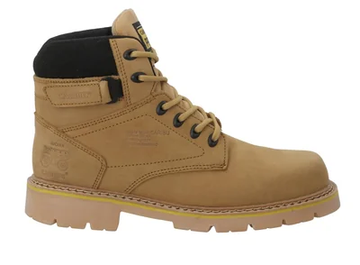 Bota Caballero Caribu 955 Paja con Casco de Poliamida Bota Trabajo Talla 25 a 29.5 M