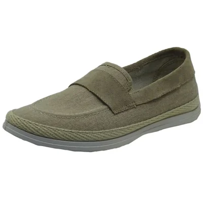 Mocasín en Piel con Antifaz Niegara Beige para Hombre