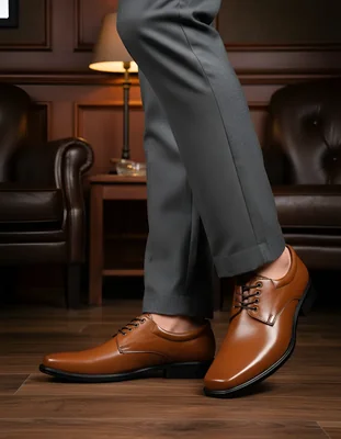 Zapato Vestir Casual Hombre Piel Borrego Cómodo Descanso Enco Confort R1