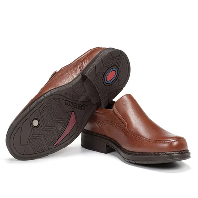 Mocasín en Piel para Hombre, Color Café Fluchos