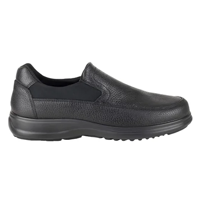 Mocasin Clasico Para Hombre Confort Verde Tabaco 2588 Negro