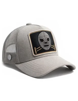 Gorra visera curva snapback casual Knite Lucha Libre Saint para hombre