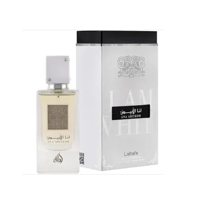 Perfume Arabe Lattafa Ana Abiyedh Unisex 60ml Eau De Parfum Almizcle Blanco Fresco Nuevo