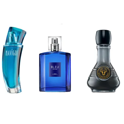 Set de Perfumes para Hombre - Navigo,jafra  Bleu Intense L'Bel y Wild countri Country night avon