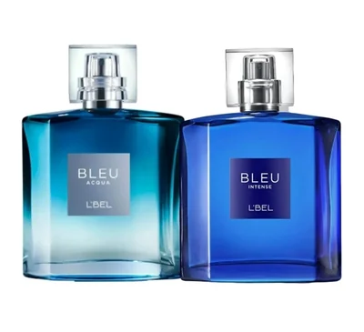 L'BEL Bleu Acqua y Bleu Intense Fragancias para Hombre