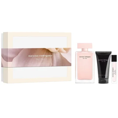 Eau de Parfum Narciso Rodriguez For Her 100Ml+Bl50+Ps10Ml para Mujer