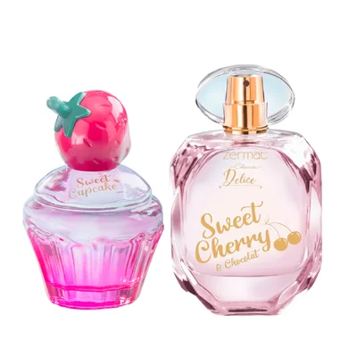Fragancia Mujer Perfume Sweet Cupcake Cherry Chocolat ZERMAT