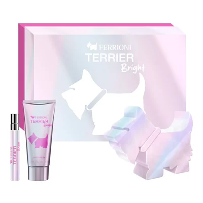 Estuche Perfume Ferrioni Terrier Bright Eau de Parfu 100Ml para Dama