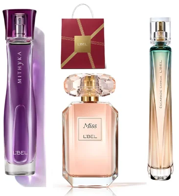 Set de Perfumes L'BEL - Mithyka, Miss y Escapade Samoa