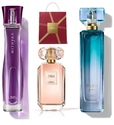 Set de Perfumes L'BEL - Colección Mythyka, Miss L'BEL y Bleu Femme