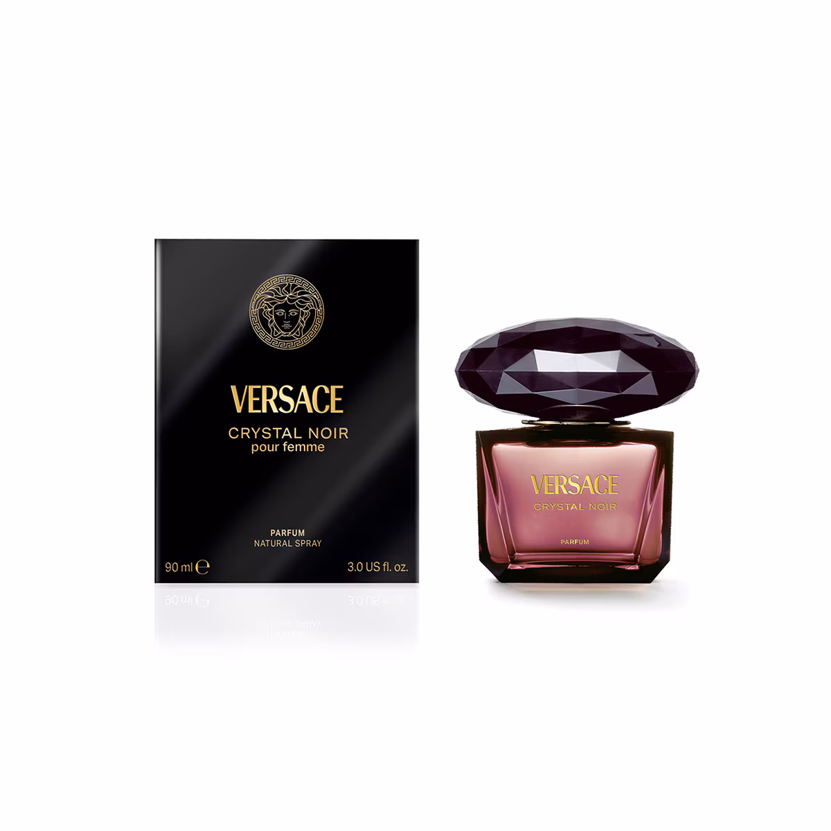 Perfume Versace Crystal Noir Natural Spray 90 Ml para Mujer