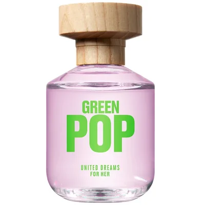 Eau de Toilette Benetton United Dreams Green Pop For Her 80Ml para Mujer