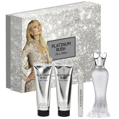 Set Paris Hilton Platinum Rush Nacional para Mujer