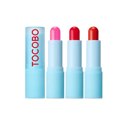 TOCOBO - Bálsamo Labial Humectante Glass Tinted 3 Pzs Tocobo