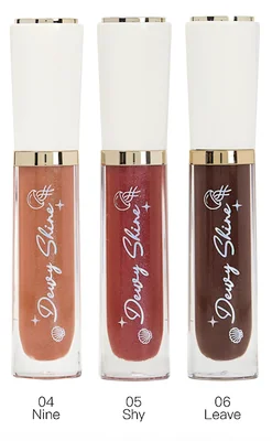Dewy Shine+ Lip Gloss Set 3PCS