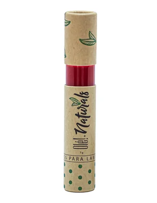 Lip Gloss ExtraBrillo Olé! Naturals Rojo.