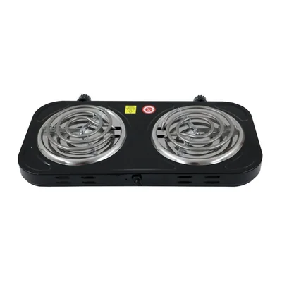 Parrilla de Mesa Eléctrica Super Flama 2R-T-N Negra