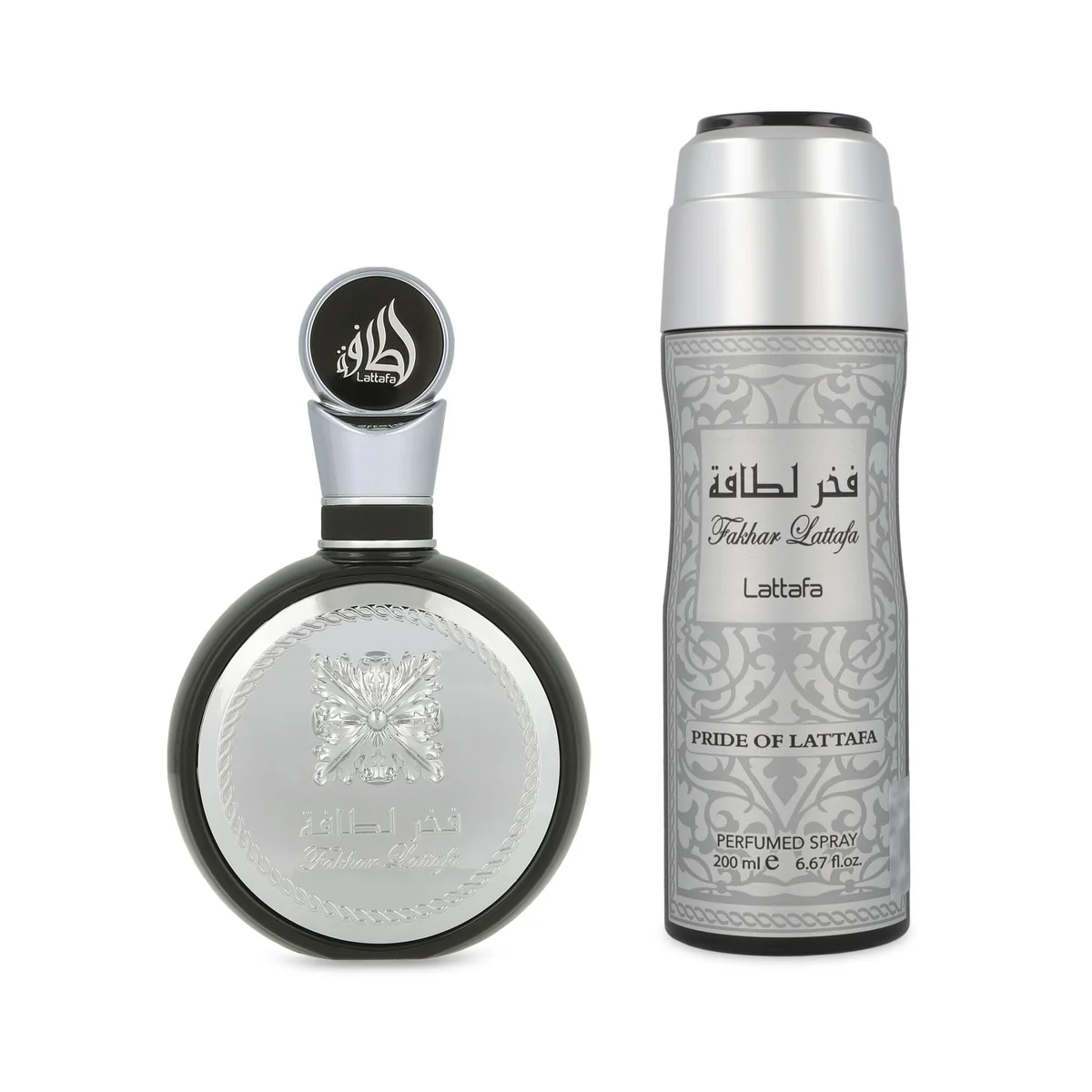 Set Lattafa Fakhar 100ml + Desodorante 200ml