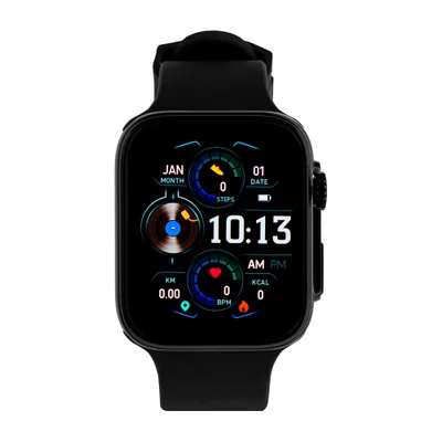 Vorago Smartwatch SW-500, AMOLED, Android/iOS, Negro - Resistente al Agua