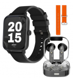 Binden Smartwatch KIT-ERACOLORS-01, Android/iOS, Negro