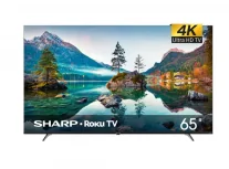 Sharp Smart TV LED Sharp Smart 65", 4K Ultra HD, Negro