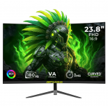 Monitor Gamer DXT Gaming DXTFL24F LED IPS 23.8", 1920x1080 Full HD, G-Sync/FreeSync, 180Hz, HDMI/DisplayPort, Negro/Gris