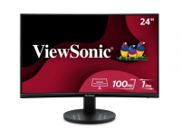 Monitor Curvo ViewSonic VA2416C LED VA 24", 1920x1080 Full HD, FreeSync, 100Hz, HDMI/DisplayPort, Bocinas Integradas, Negro