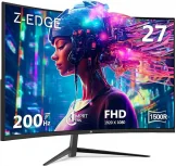 Monitor Gamer Curvo Z-edge UG27 LED 27", 1920x1080 Full HD, FreeSync, 200Hz, HDMI/DisplayPort, Negro