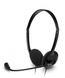 Klip Xtreme Audífonos con Micrófono KSH-290, Alámbrico, 1.8 Metros, Negro