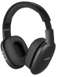 Mitzu Audífonos con Micrófono KHE-2002BK, Bluetooth, Inalámbrico, USB-C, Negro