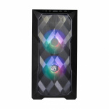 Gabinete Cooler Master MasterBox TD300 Mesh, Mini-Tower, Micro-ATX/Mini-ITX, USB 3.0, sin Fuente, 2 Ventiladores Instalados, Negro