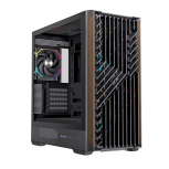 Gabinete Einarex P800 RGB, Midi-Tower, ATX/Micro-ATX/Mini-ITX, USB 3.0, sin Fuente, 4 Ventiladores Instalados, Negro