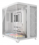 Gabinete Corsair Air 5400, Midi-Tower, ATX/EATX/Micro-ATX/Mini-ITX, USB 3.0, sin Fuente, 3 Ventiladores Instalados, Blanco