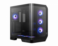 Gabinete MSI MAG PANO 120R PZ, Midi-Tower, Micro-ATX/Mini-ITX, USB 3.0, sin Fuente, 1 Ventilador Instalado, Negro
