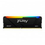 Memoria RAM Kingston FURY Beast RGB DDR4, 3200MHz, 16GB, CL16, XMP