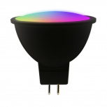 Tecnolite Foco Regulable LED Inteligente MR16, WiFi, Luz Blanca, Base GX5.3, 5W, 400 Lúmenes, Negro, Ahorro de 80% vs Foco Tradicional 25W