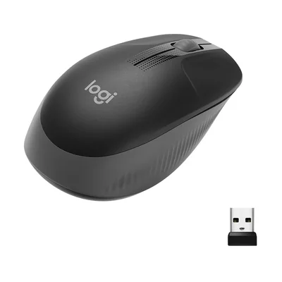 Mouse Inalámbrico Logitech M190 Negro