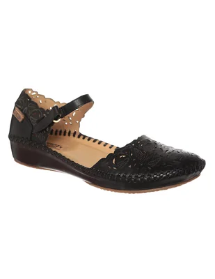 Balerina Pikolinos de piel bovino para mujer
