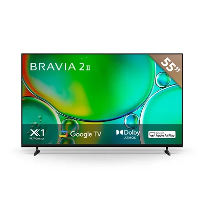 BRAVIA 2 II | Procesador 4K X1™ | 4K Ultra HD | Alto rango dinámico (HDR) | Smart TV (Google TV)
