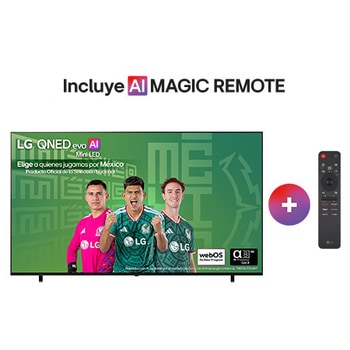 Pantalla 100 pulgadas LG QNED evo AI Mini LED QNED85BS 4K SMART TV webOS 2026 100QNED85BS