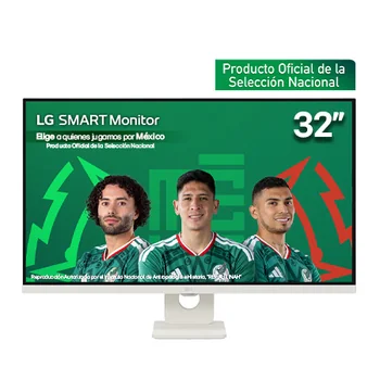 LG Smart Monitor de 31.5" 4K UHD para streaming  32U721SA-W