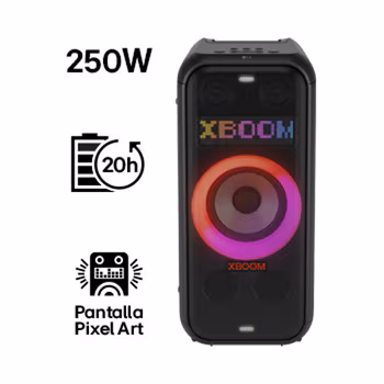 LG XBOOM XL7T bocina bluetooth con sonido de fiesta de 250W XL7T