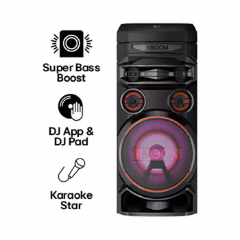 Bocina Bluetooth LG XBOOM RNC7 Bocina para fiesta de karaoke RNC7
