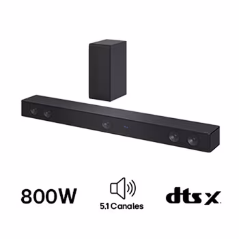 LG Soundbar | Barra de Sonido LG SH7Q | 5.1 canales | DTS Virtual:X SH7Q