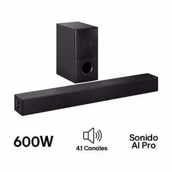 4.1 canales Barra de sonido LG para TV con Dolby Digital SH5A SH5A