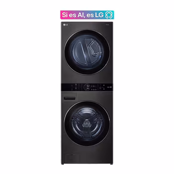 Torre de lavado WashTower™ con AI DD™ 25/22kg (con Secadora de gas) WK25BS6