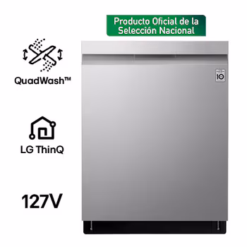 Lavavajillas LG QuadWash™ TrueSteam™ Empotre LDP6810SS
